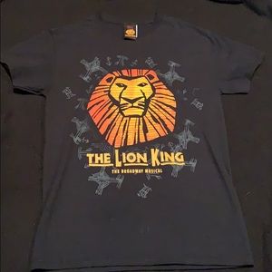 Lion King Broadway musical size small tee